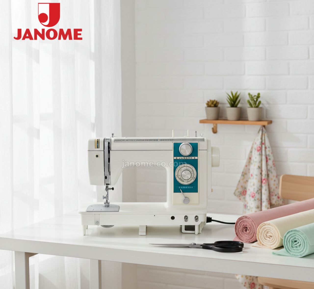 چرخ خیاطی و گلدوزی ژانومه مدل 811